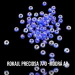 Rokajl PRECIOSA (7/0) - modrá AB