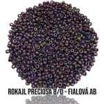 Rokajl PRECIOSA (8/0) - fialová AB