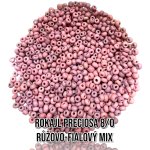 Rokajl PRECIOSA (8/0) - růžovo-fialový mix