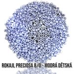 Rokajl PRECIOSA (8/0) - modrá dětská