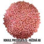 Rokajl PRECIOSA (9/0) - růžová AB