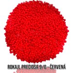 Rokajl PRECIOSA (9/0) - červená