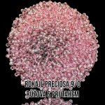 Rokajl PRECIOSA (9/0) - růžová s průtahem