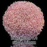 Rokajl PRECIOSA (11/0) - růžová s průtahem