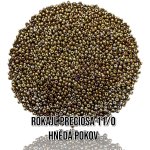 Rokajl PRECIOSA (11/0) - hnědá pokov