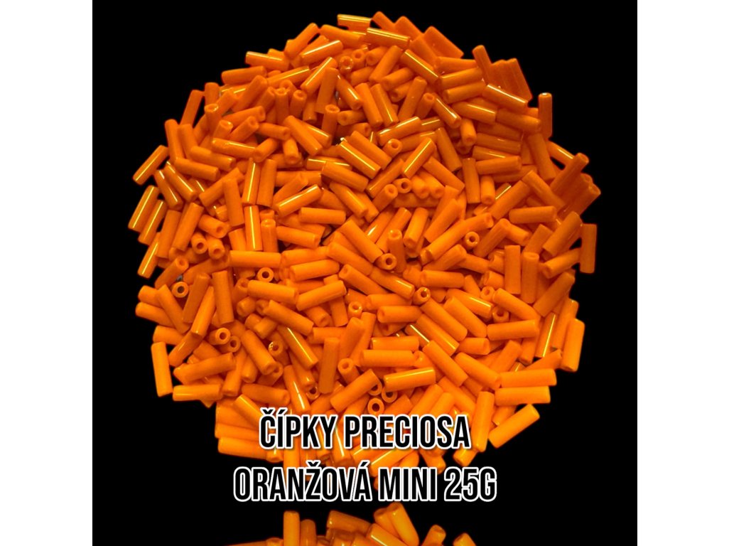 Čípky PRECIOSA - oranžová mini 25g