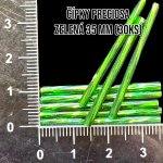 Čípky PRECIOSA - zelená 35mm(30ks)