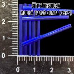 Čípky PRECIOSA - modrá tmavá 30mm(35ks)