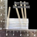 Čípky PRECIOSA - čirá 30mm(30ks)